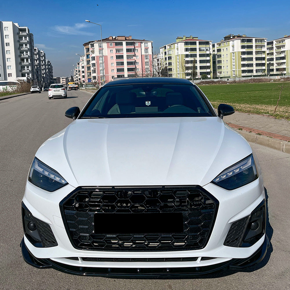 Splitter Frontal Compatibil Cu AUDI A5 S-Line / S5 F5 Facelift 2019-2024 Cu ABE TÜV