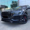 Splitter Frontal Compatibil Cu AUDI RS Q8 Mk1 2019-2023 Cu ABE TÜV