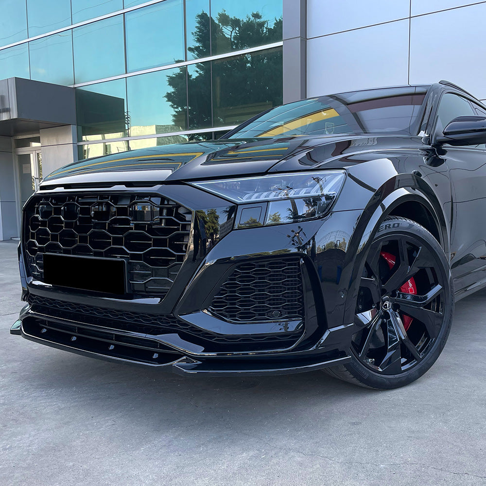 Splitter Frontal Compatibil Cu AUDI RS Q8 Mk1 2019-2023 Cu ABE TÜV