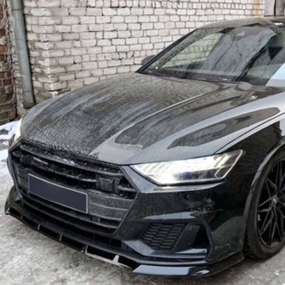 Splitter Frontal Compatibil Cu AUDI A7 S-Line / S7 C8 2018+