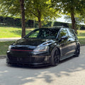 Splitter Frontal Compatibil Cu VW VOLKSWAGEN Golf Mk7 GTI 2013-2016