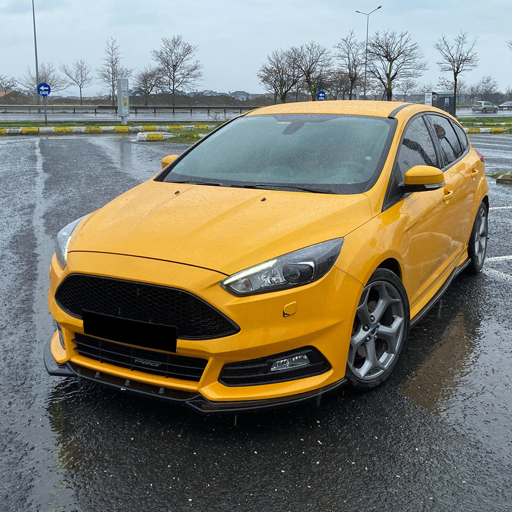 Splitter Frontal Compatibil Cu FORD Focus ST Mk3 Facelift 2015-2018 Cu ABE TÜV