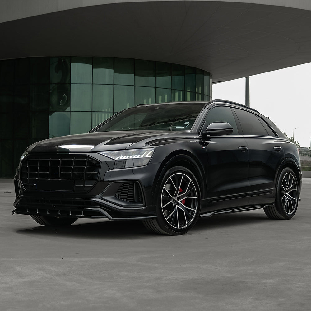Splitter Frontal Compatibil Cu AUDI SQ8 / Q8 S-Line Mk1 2018-2023