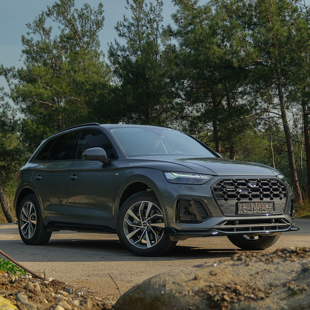 Splitter Frontal Compatibil Cu AUDI SQ5 / Q5 S-Line (SUV / Sportback) Mk2 Facelift 2020-2024
