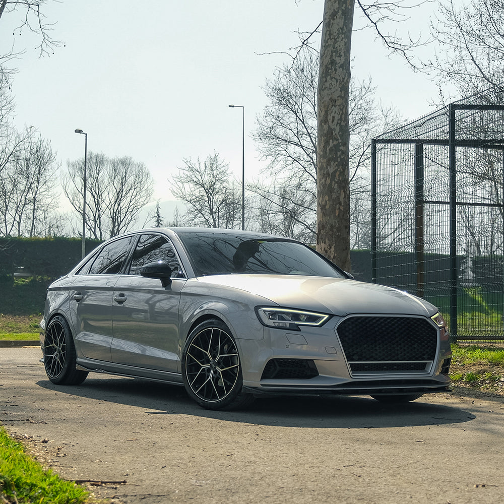 Splitter Frontal Compatibil Cu AUDI A3 8V Facelift Sedan 2016-2020
