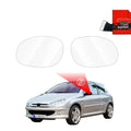Folie de protecție împotriva ploii pentru oglinzile exterioare - Peugeot 206 (2003-2012)
