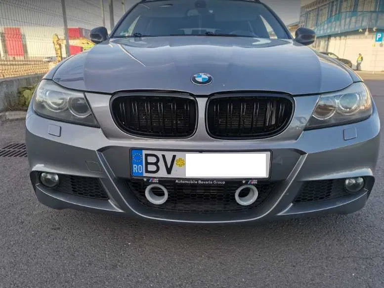 Grila Dubla Grilaj Nari BMW Seria 3 E 90 E91 FL Facelift