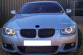 Grila Dubla Grilaj Nari BMW Seria 3 E 92 E93 negru lucios