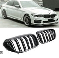 Grila Dubla Grilaj Nari BMW Seria 5 G30 G31 negru lucios