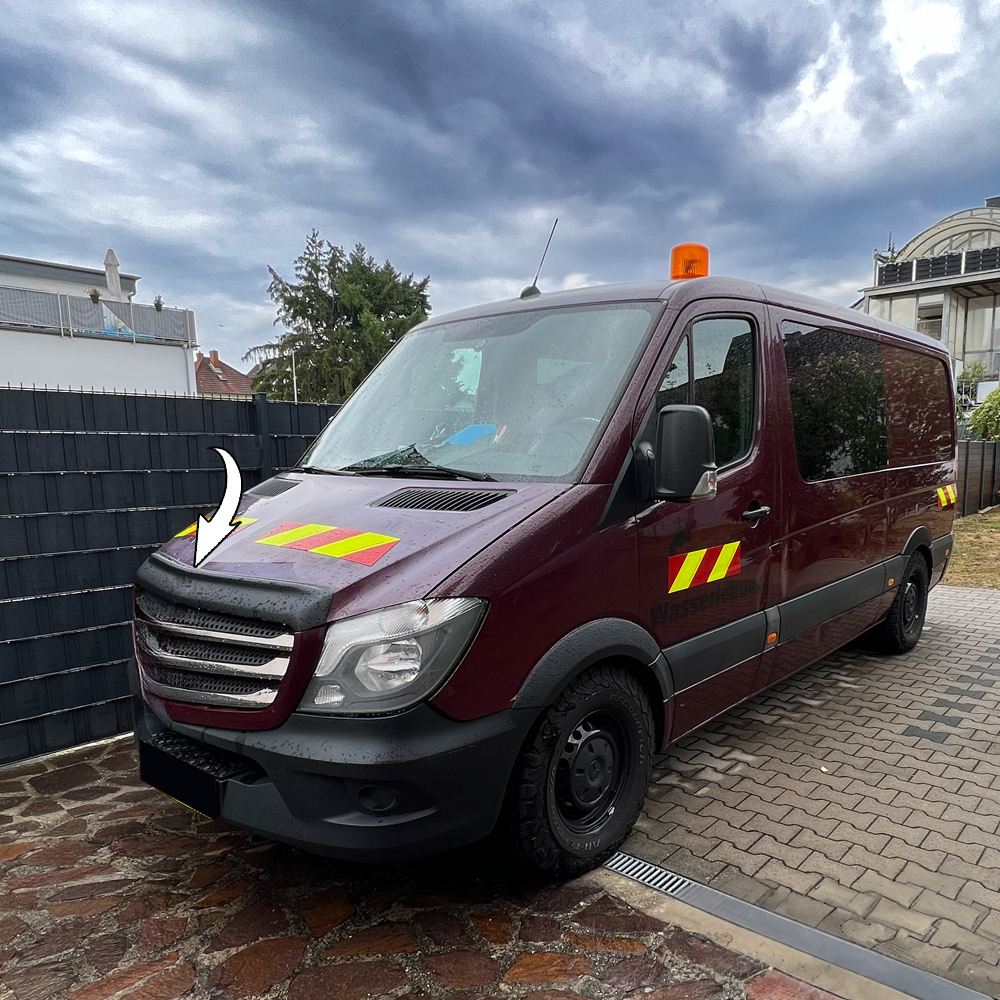 Protecție Capotă Compatibilă Cu MERCEDES Sprinter W906 Facelift 2014-2018 V2