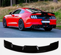 Kit caroserie spoiler spate aripă stil Ford Mustang Shelby GT500 negru lucios TUNING BRASOV