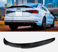 Kit spoiler spate din fibră de carbon, stil M4, pentru Audi A4 B9 Sedan, 2016+ TUNING BRASOV