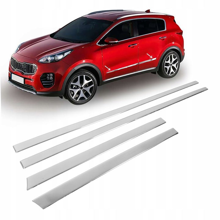 Bandouri laterale uși pentru KIA SPORTAGE 2015-2022 | oțel inoxidabil