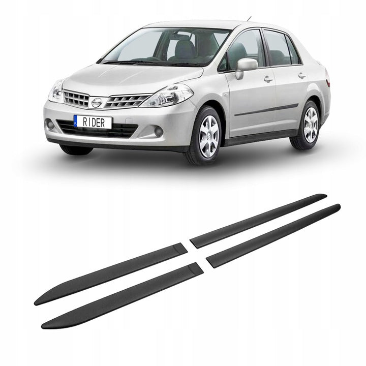 Ornamente bandouri laterale uși pentru NISSAN TIIDA HATCHBACK 2004-2010