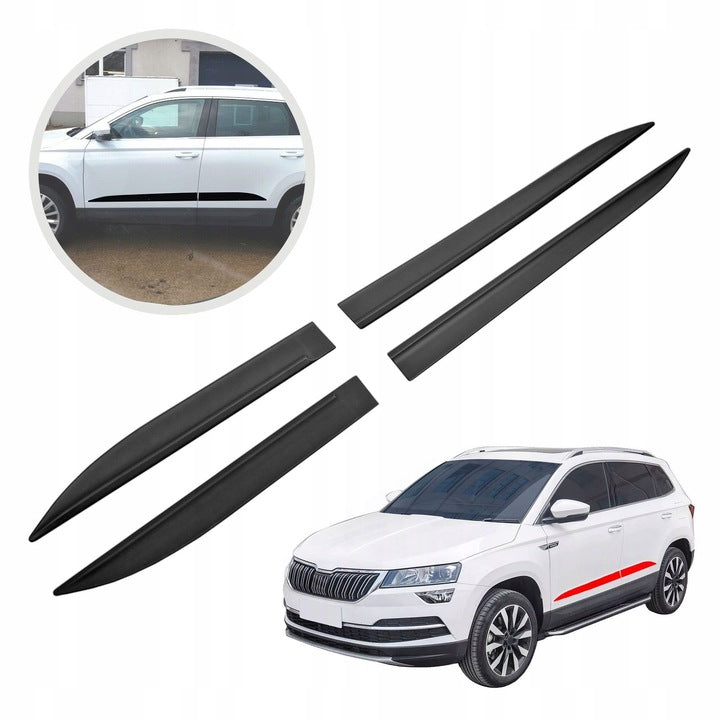 Ornamente bandouri laterale uși pentru SKODA KAROQ I 2017-