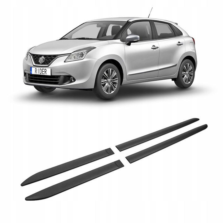 Ornamente bandouri laterale uși pentru caroserie pentru SUZUKI BALENO 2016- HATCHBACK