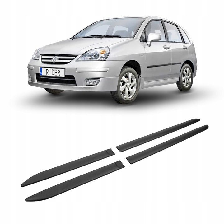 Ornamente bandouri laterale uși pentru capace caroserie pentru SUZUKI LIANA 2001-2006 KOMBI