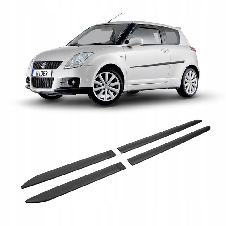 Ornamente bandouri laterale uși pentru SUZUKI SWIFT HATCHBACK 2004-2010