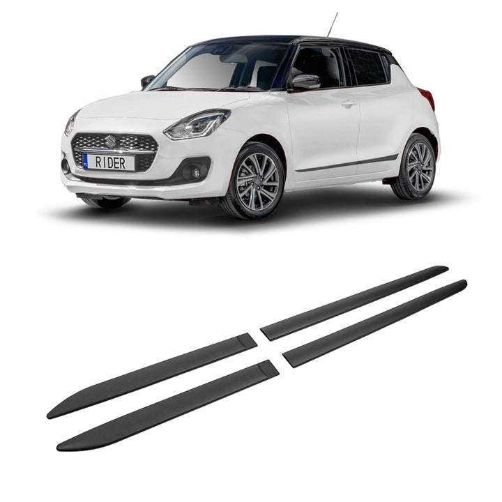 Ornamente bandouri laterale uși pentru caroserie pentru SUZUKI SWIFT 2017- HATCHBACK