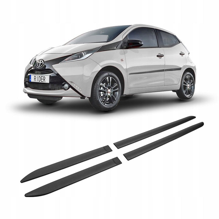 Ornamente bandouri laterale uși pentru TOYOTA AYGO II 2014- HATCHBACK