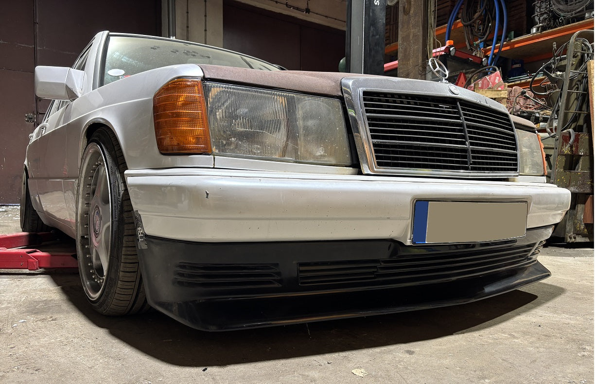 Prelungire bara fata fusta spoiler lip MERCEDES W201 190 FACELIFT 1988-1993 TFB TUNING