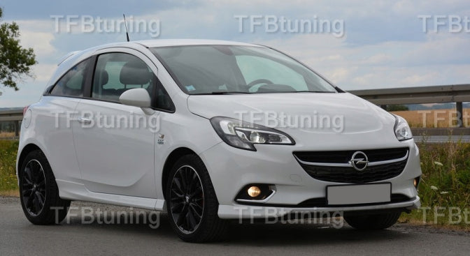 Prelungire bara fata fusta spoiler lip OPEL CORSA E OPC TFB TUNING