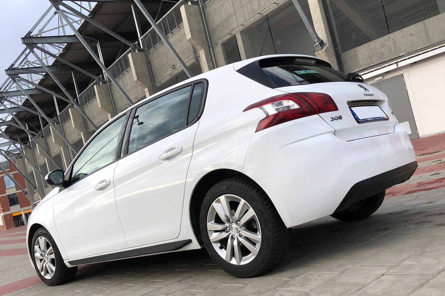 Praguri laterale PEUGEOT 308 MK2 aspect GTI TFB TUNING