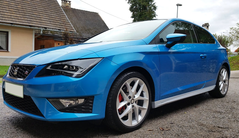 Praguri laterale SEAT LEON MK3 5F SC model 3 usi aspect AERO TFB TUNING
