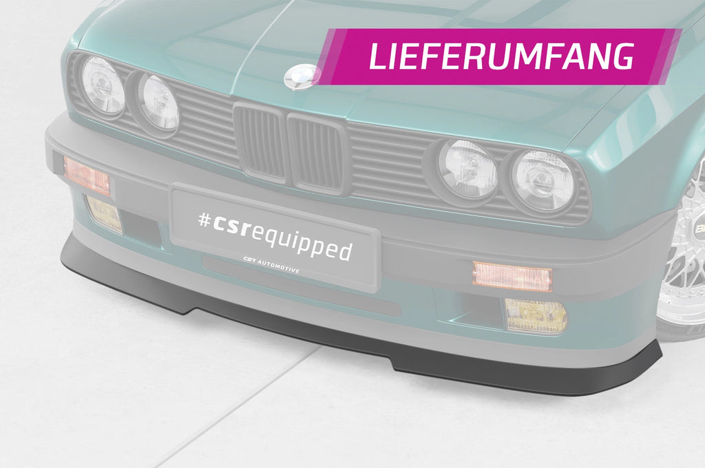 Prelungire bara fata fusta bara lip spoiler BMW Seria 3 E30 Coupe CSL906