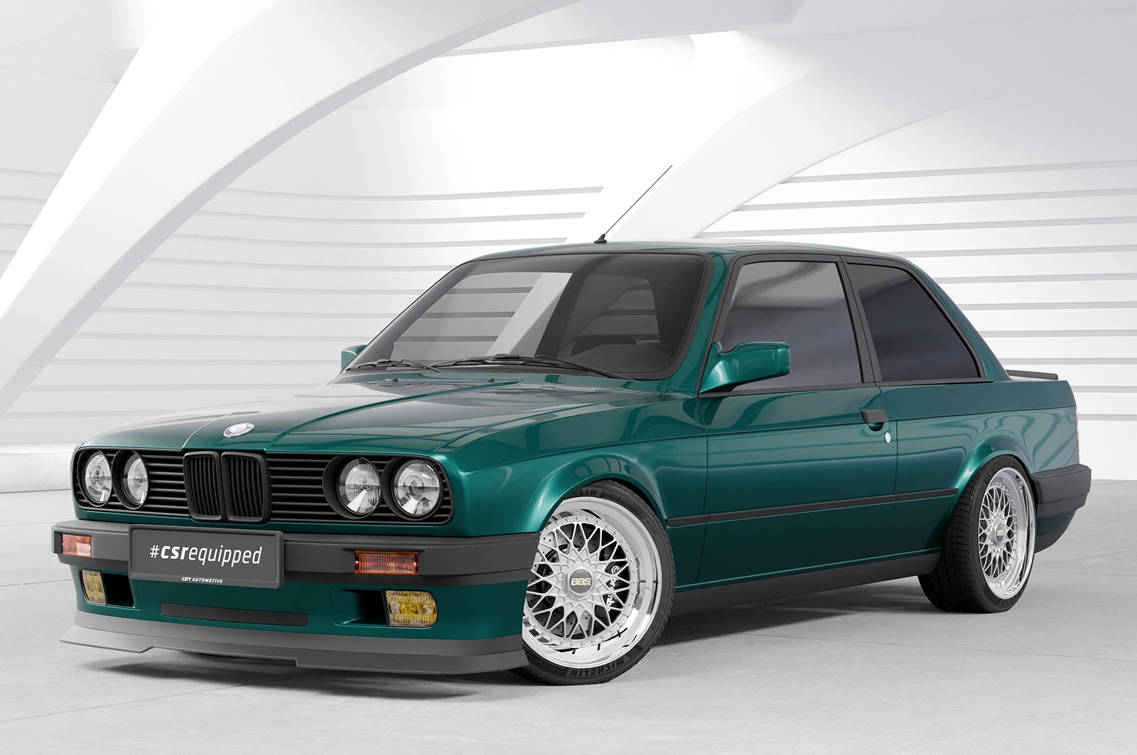 Prelungire bara fata fusta bara lip spoiler BMW Seria 3 E30 Coupe CSL906