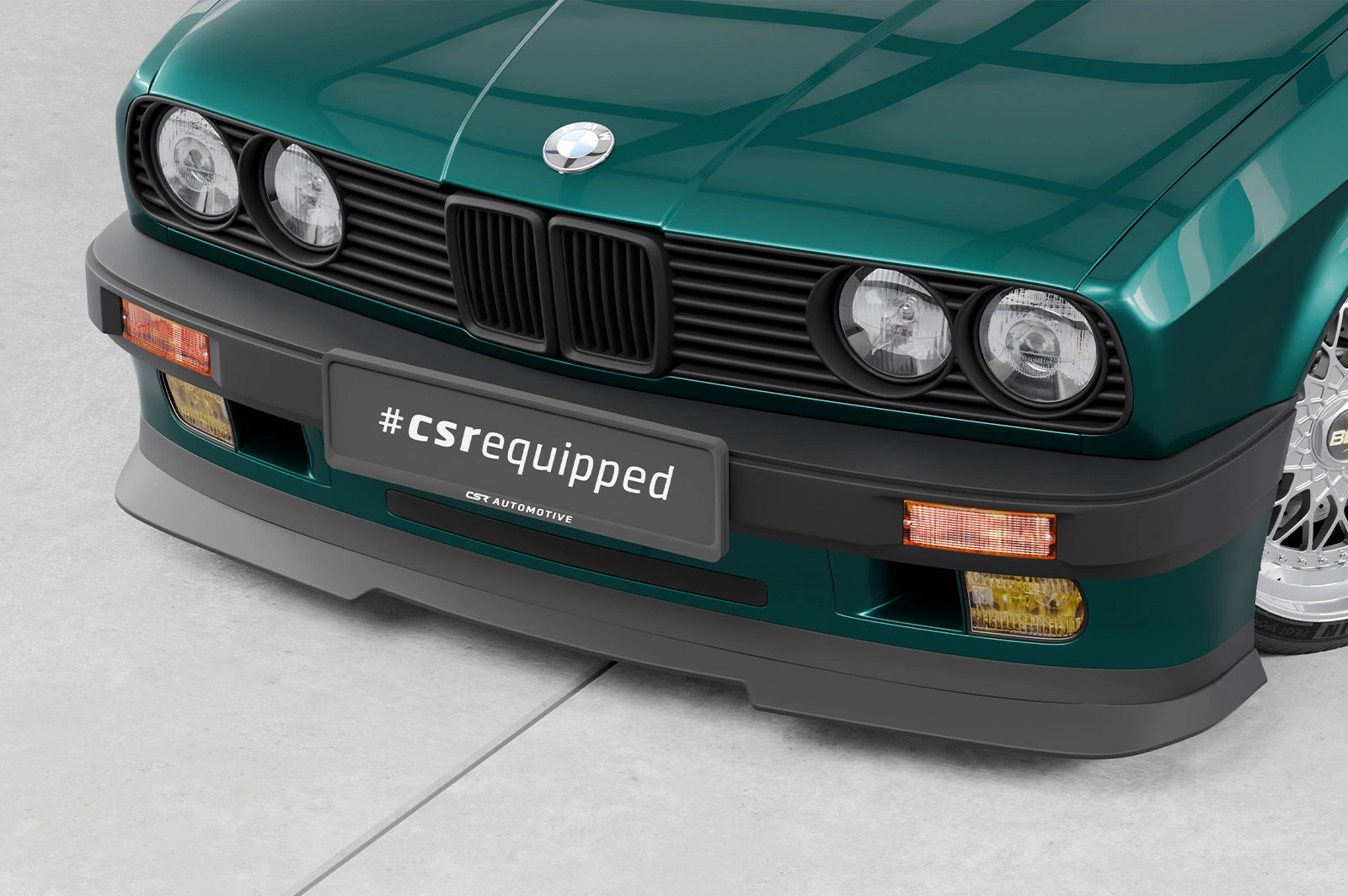 Prelungire bara fata fusta bara lip spoiler BMW Seria 3 E30 Coupe CSL906