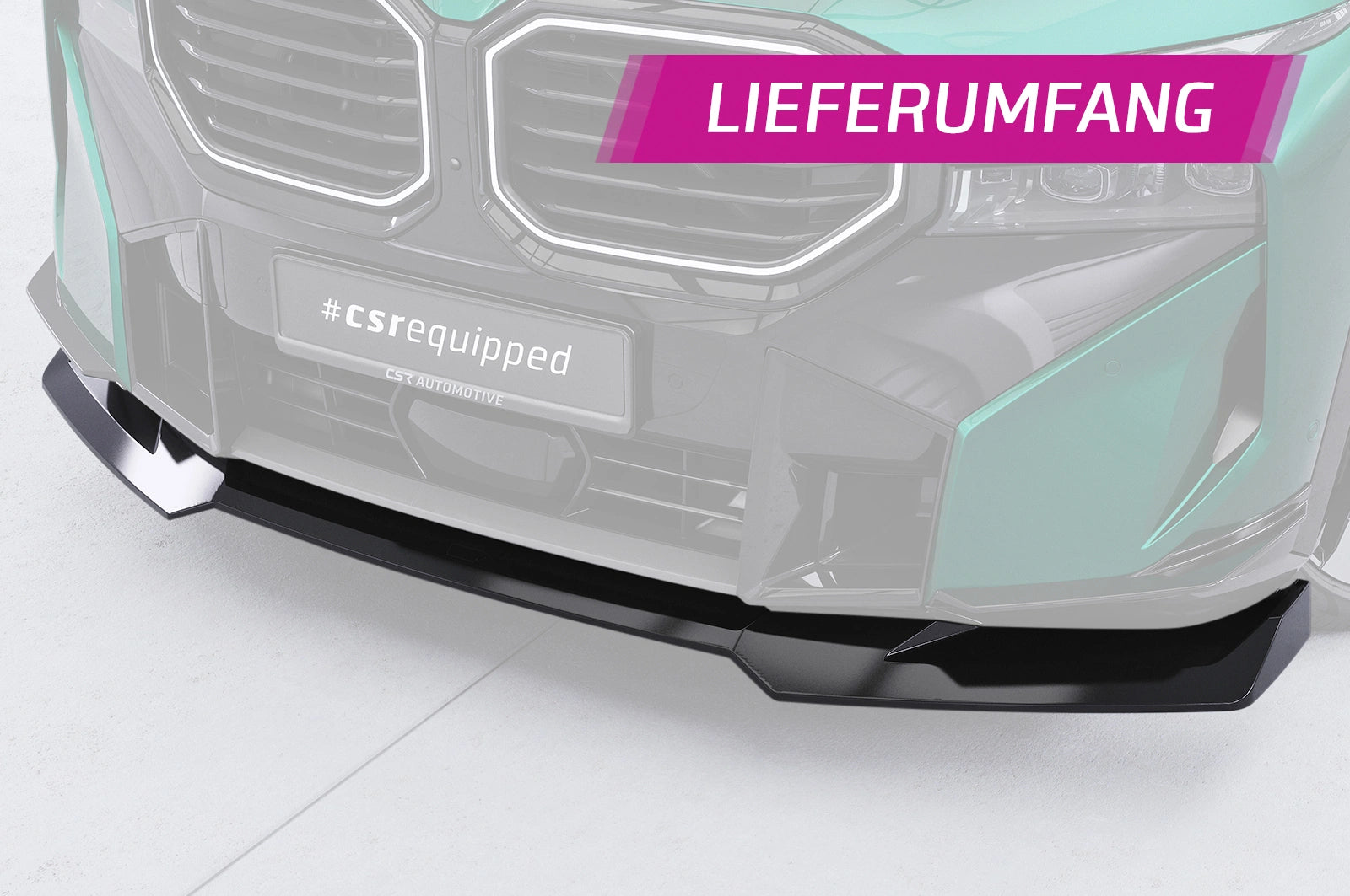 Prelungire bara fata fusta bara lip spoiler BMW XM G09 CSL952