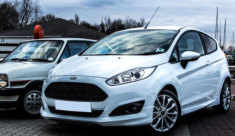 Prelungire bara fata fusta spoiler lip FORD FIESTA MK7 aspect ZETEC S 2013-2015 TFB TUNING