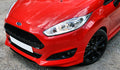 Prelungire bara fata fusta spoiler lip FORD FIESTA MK7 aspect ZETEC S 2013-2015 TFB TUNING