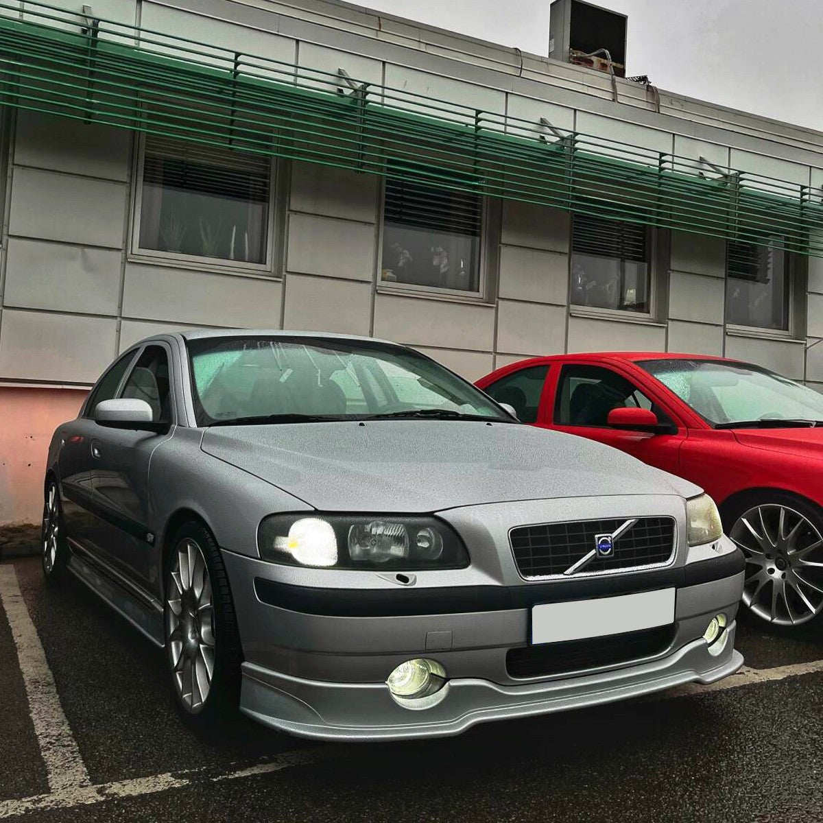 Prelungire bara fata fusta spoiler lip VOLVO S60 MK1 aspect CHALLENGE 2000-2004 TFB TUNING