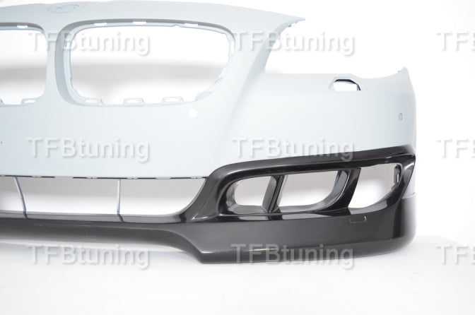 Prelungire bara fata fusta spoiler lip splitter BMW Seria 5 F10 F11 2010-2013 AC Schnitzer TFB TUNING