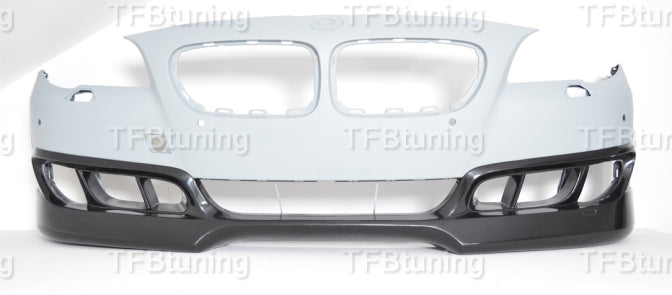 Prelungire bara fata fusta spoiler lip splitter BMW Seria 5 F10 F11 2010-2013 AC Schnitzer TFB TUNING