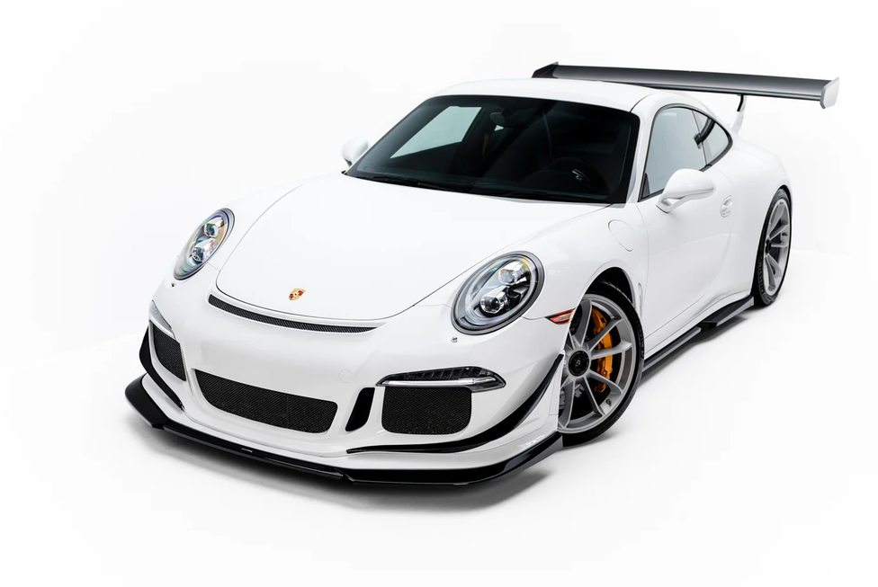 Prelungire bara fata fusta spoiler lip splitter Porsche 911 GT3 991 - Maxton Design