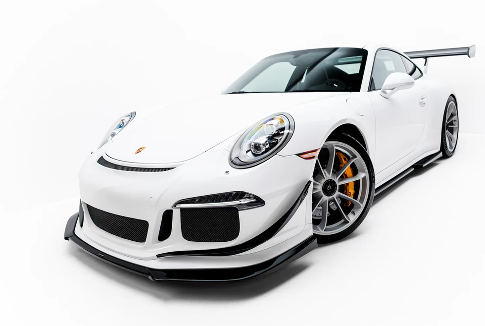 Prelungire bara fata fusta spoiler lip splitter Porsche 911 GT3 991 - Maxton Design