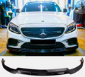 Prelungire bara spate Mercedes C Class AMG Line C43 W205 Brabus Negru Lucios TUNING BRASOV