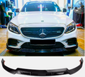 Prelungire bara spate Mercedes C Class AMG Line C43 W205 Brabus Negru Lucios TUNING BRASOV