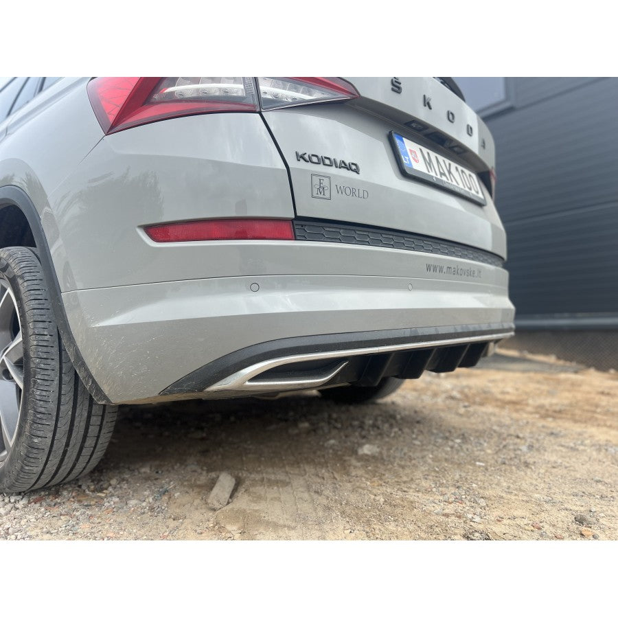 Prelungire bara spate difuzor fusta spoiler lip Skoda Kodiaq Sport Line TFB TUNING