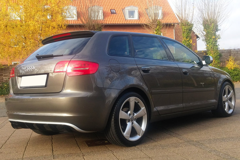 Prelungire bara spate fusta lip spoiler difuzor AUDI A3 8P aspect RS3 2008-2012 FACELIFT TFB TUNING