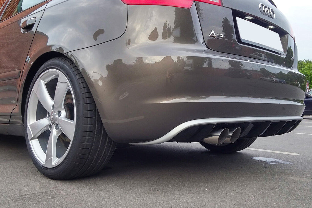 Prelungire bara spate fusta lip spoiler difuzor AUDI A3 8P aspect RS3 2008-2012 FACELIFT TFB TUNING