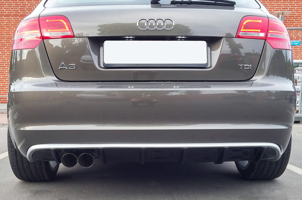 Prelungire bara spate fusta lip spoiler difuzor AUDI A3 8P aspect RS3 2008-2012 FACELIFT TFB TUNING