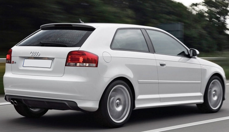 Prelungire bara spate fusta spoiler lip difuzor AUDI A3 8P 3 usi aspect S3 2003-2008 TFB TUNING