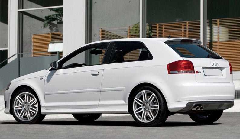 Prelungire bara spate fusta spoiler lip difuzor AUDI A3 8P 3 usi aspect S3 2003-2008 TFB TUNING