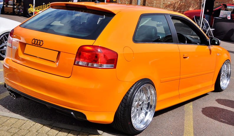Prelungire bara spate fusta spoiler lip difuzor AUDI A3 8P 3 usi aspect S3 2003-2008 TFB TUNING