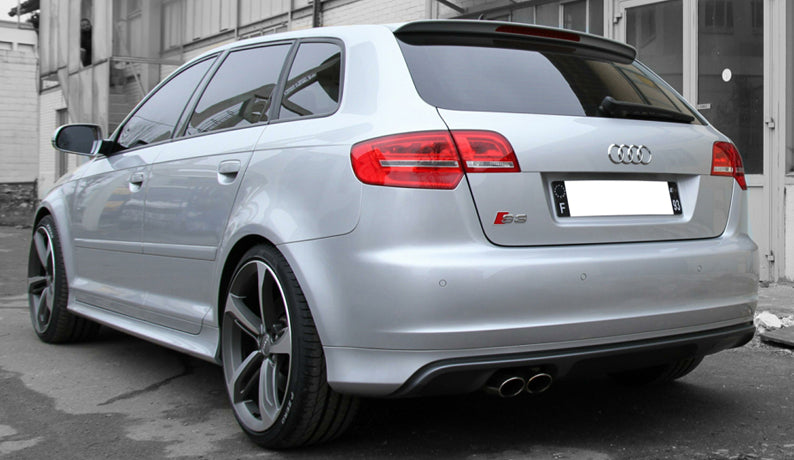 Prelungire bara spate fusta spoiler lip difuzor AUDI A3 8P SPORTBACK 5 usi aspect S3 2005-2008 TFB TUNING