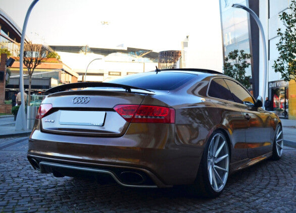 Prelungire bara spate fusta spoiler lip difuzor AUDI A5 8T COUPE S-LINE FACELIFT model RS 2012-2016 TFB TUNING